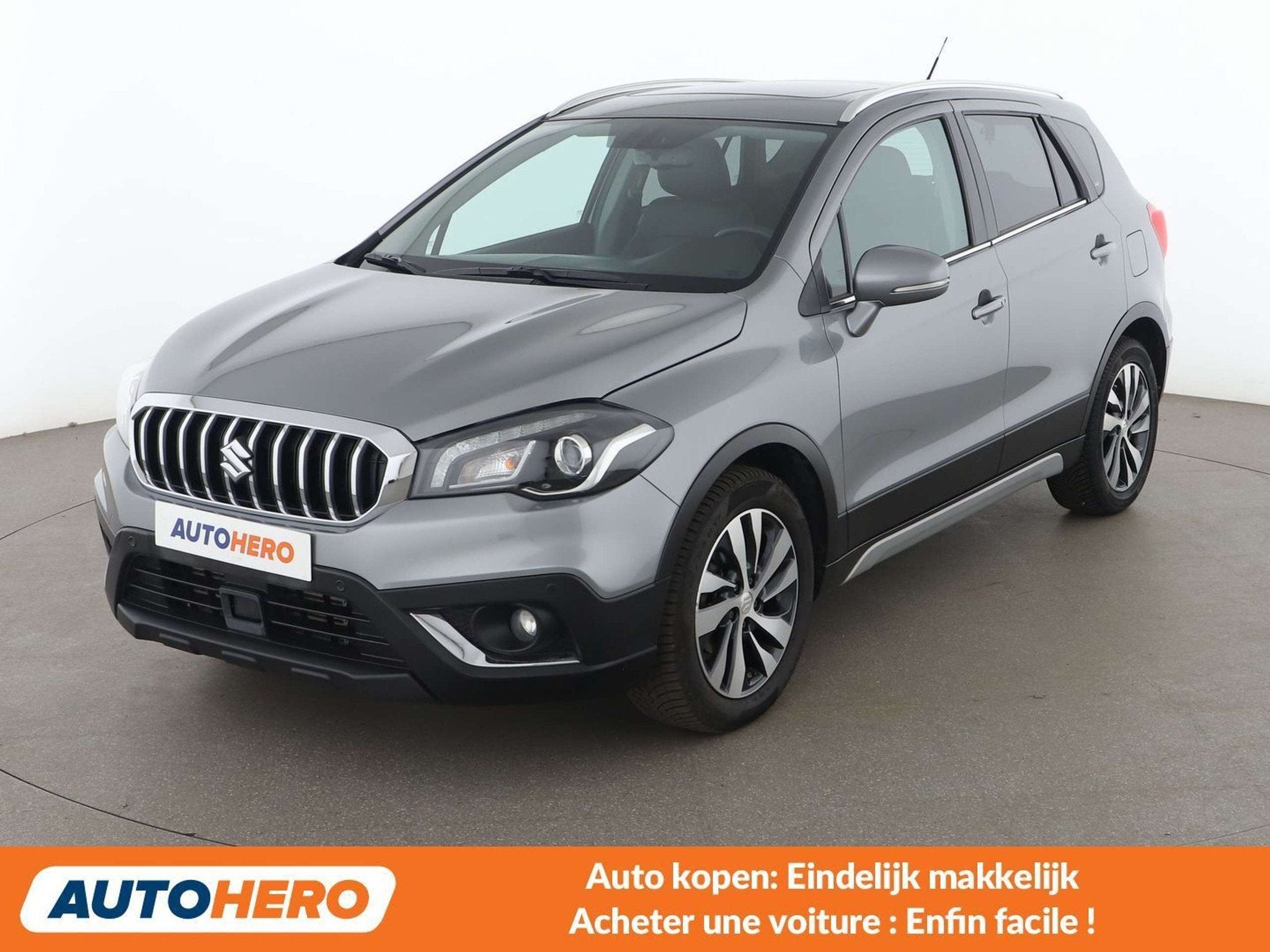 Suzuki SX4 1.4 BoosterJet Comfort+ 4x4 (bj 2018, automaat), Auto's, Automaat, Gebruikt, Zwart, SX4