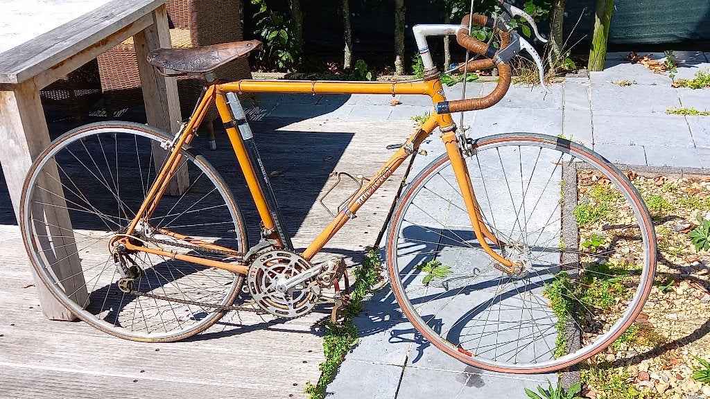 Vélo de vélo Vintage Mercier taille 55, Vélos & Vélomoteurs, Vélos | Ancêtres & Oldtimers, 55 à 59 cm, Enlèvement, Frein sur jante