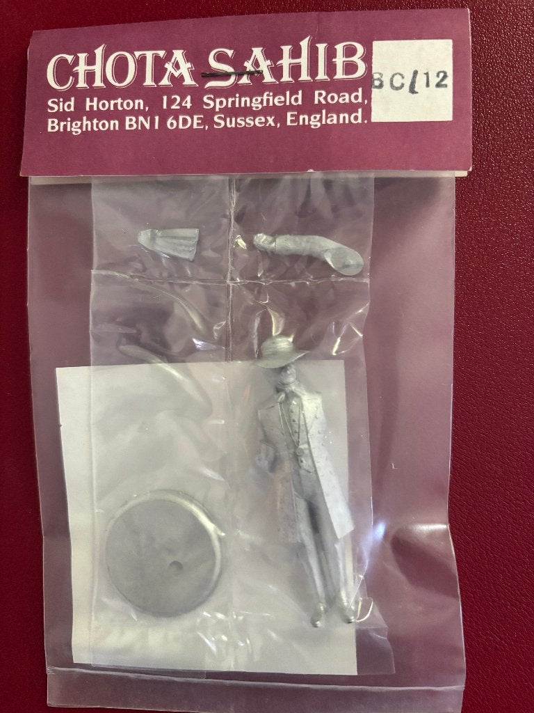54 mm Chota Sahib Lors Raglan Crimea-figuur, Hobby en Vrije tijd, Verzenden, Nieuw, 1:35 tot 1:50, Figuur of Figuren