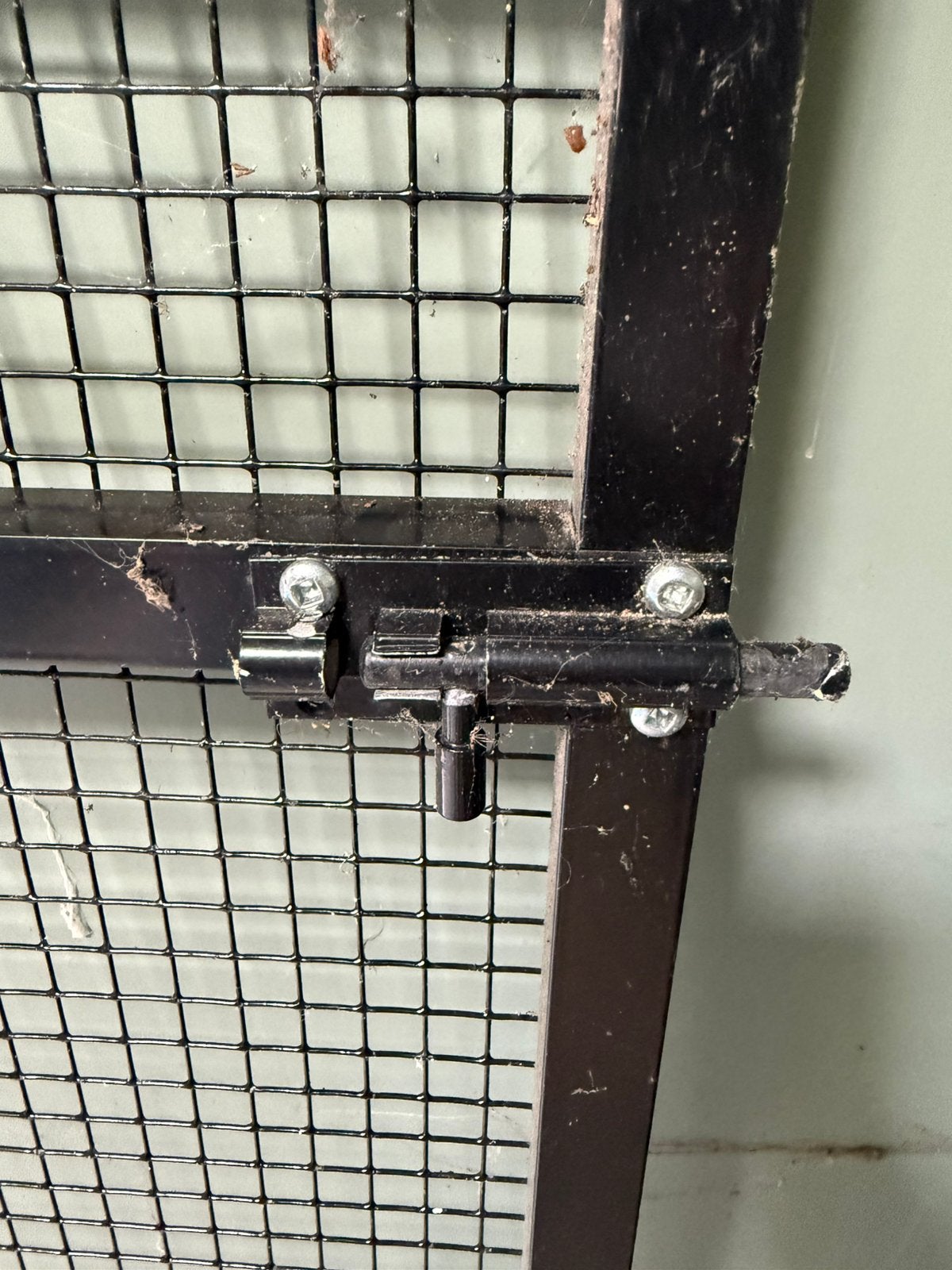Aluminium kader voleire, Ophalen, Zo goed als nieuw, Aluminium, Volière