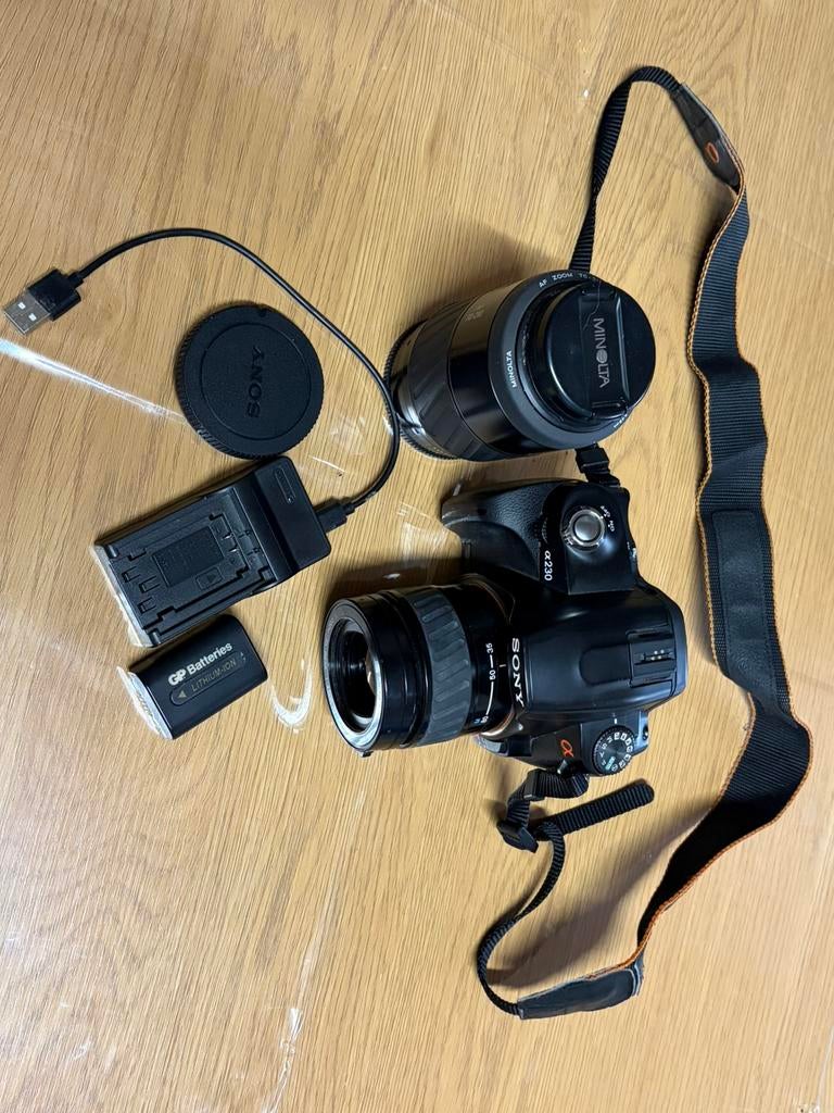 Sony a230, Audio, Tv en Foto, Ophalen, Gebruikt, Spiegelreflex, 10 Megapixel