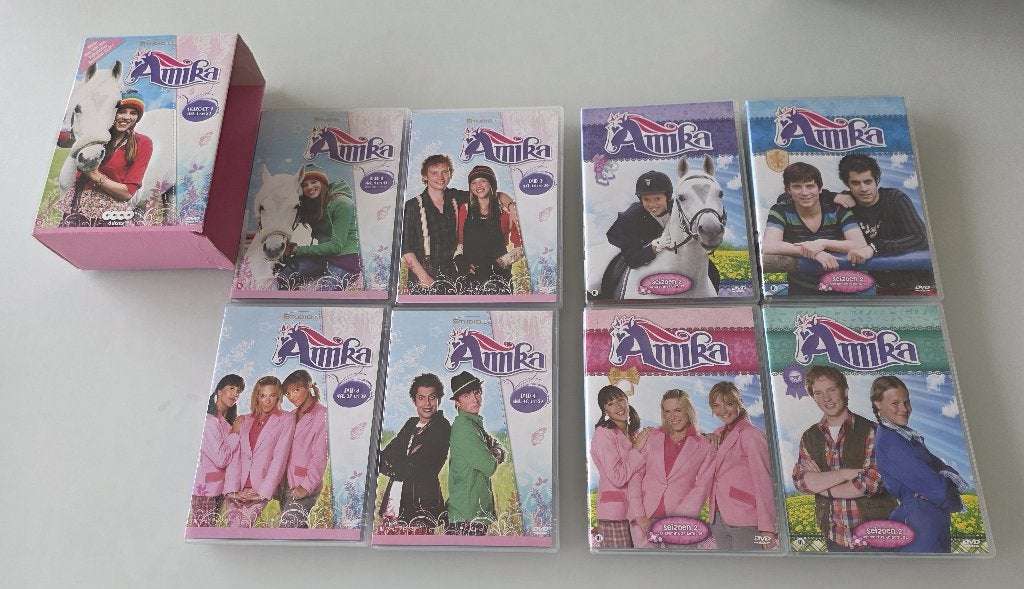 Amika seizoen 1 en 2 (8 dvd 's), Ophalen of Verzenden