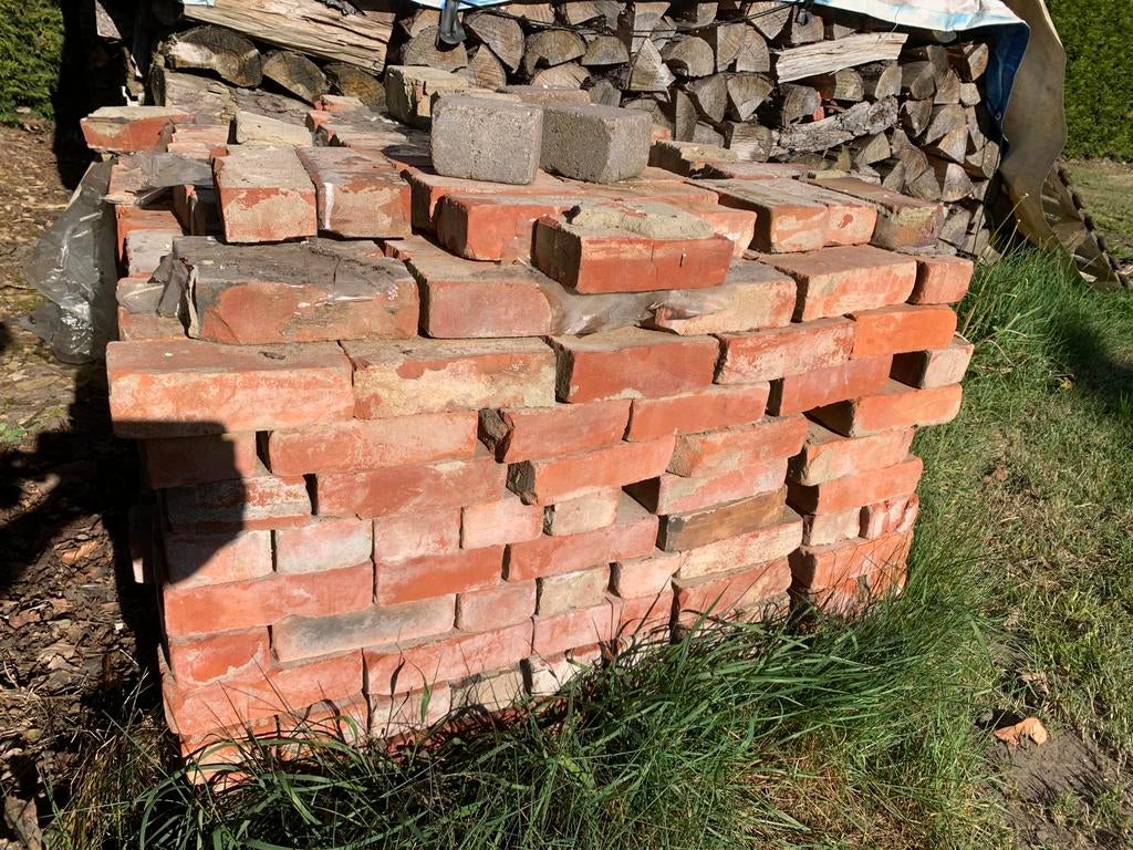 Handsteen 250 @ 300 stuks, Doe-het-zelf en Bouw, Metselstenen, Ophalen, Gebruikt