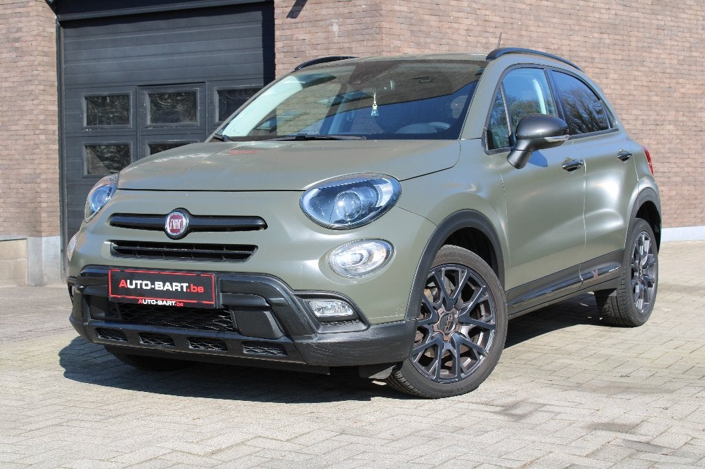Fiat 500X 1.4 Turbo Matt Green  Verkocht! Sold! Vendu!, Auto's, Fiat, 100 kW, Testrit aan huis, 4 cilinders, Electronic Stability Program (ESP)