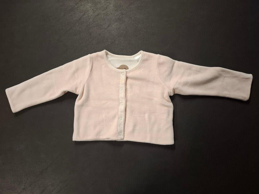 Baby giletje 9 - 12 maanden, Kinderen en Baby's, Babykleding | Maat 80, Gebruikt, Ophalen of Verzenden, Petit Bateau, Truitje of Vestje