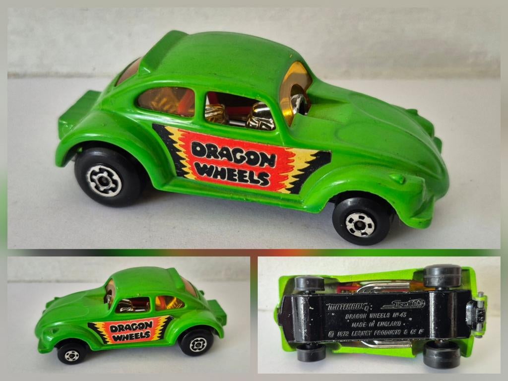 Matchbox 43-B 1972 Dragon Wheels - VNmint., Ophalen of Verzenden, Zo goed als nieuw, Auto
