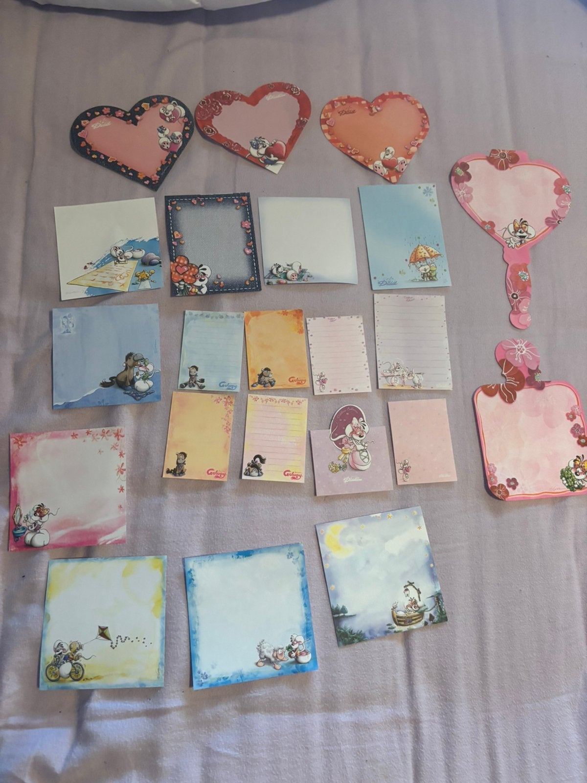 Diddl pakket 87 blaadjes, Collections, Diddl, Enlèvement ou Envoi, Diddl, Comme neuf
