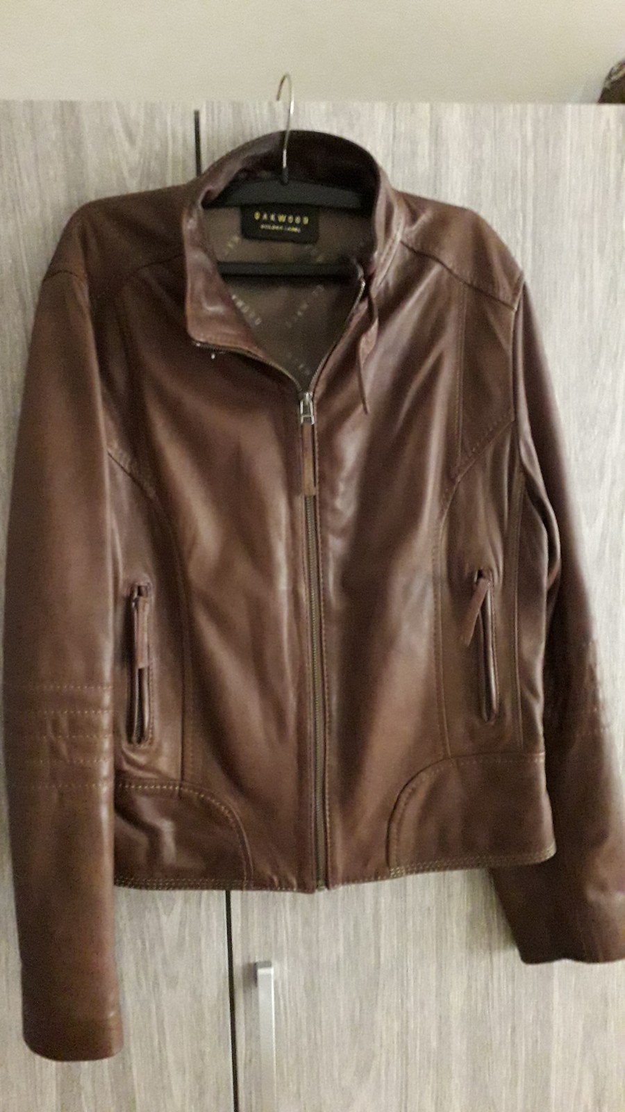 bruin leder herenvest maat XL., Kleding | Heren, Jassen | Winter, Ophalen, Bruin