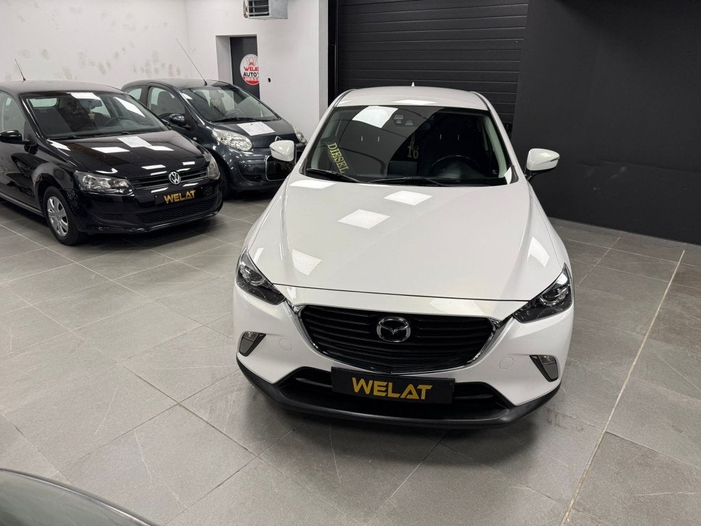 MAZDA CX3 DIESEL/87.000KM/2016/EURO6 EXPORT, Auto's, Bluetooth, Wit, Diesel, 1500 cc