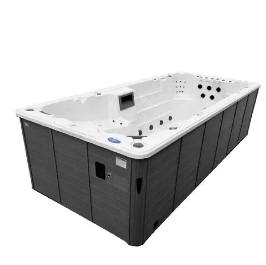 Spa de nage, Jardin & Terrasse, Piscines, Utilisé, Piscines hors sol, 120 cm ou plus, 400 cm ou plus, 200 à 300 cm, Rectangulaire