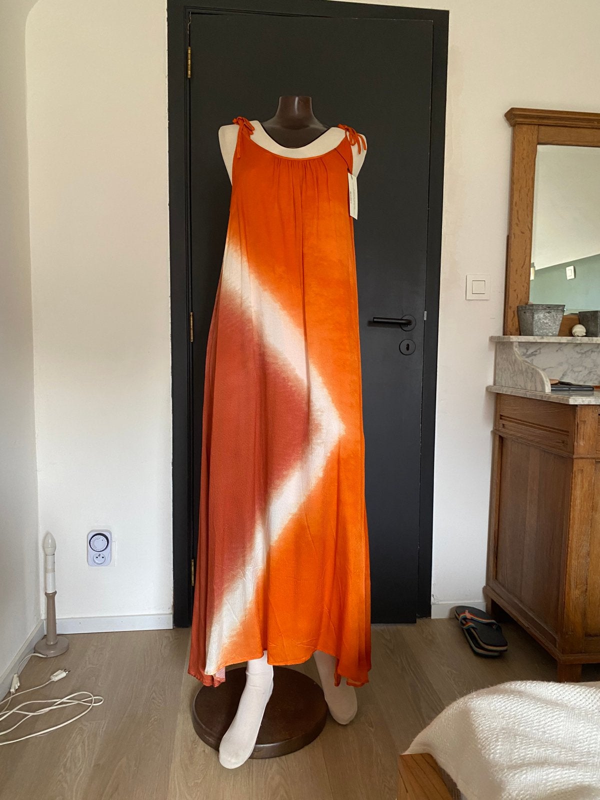 Essentiële jurk, Kleding | Dames, Jurken, Ophalen of Verzenden, Zo goed als nieuw, Oranje