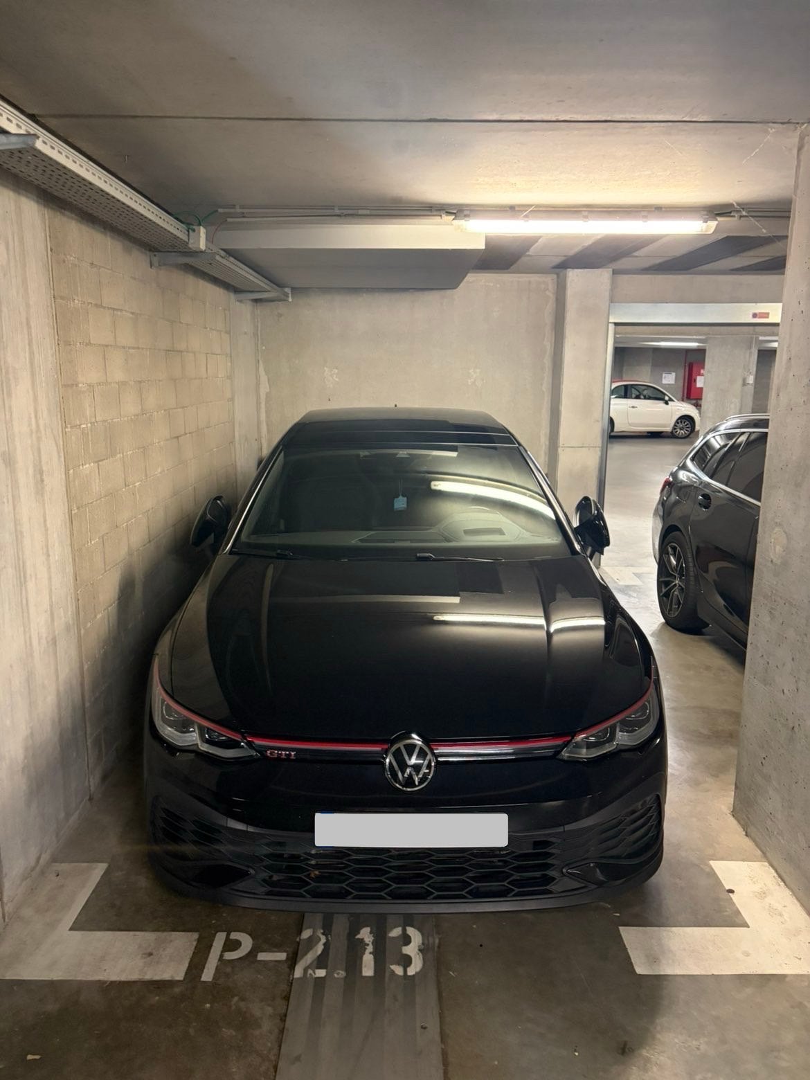 GOLF 8 GTI CLUBSPORT 2021 10200KM ETAT IMPECCABLE 27950€!, Euro 6, Noir, 5 portes, 220 kW