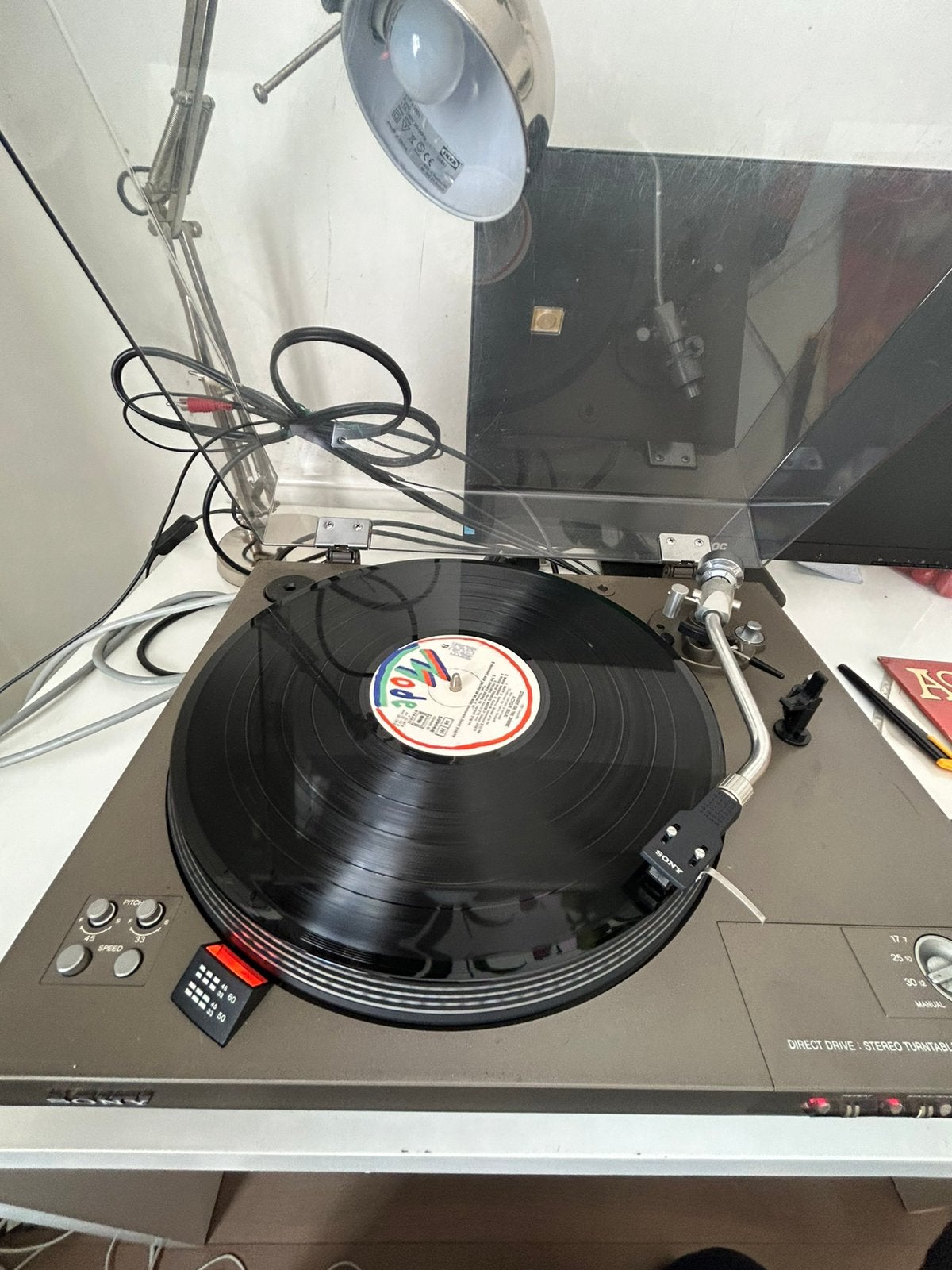 Sony PS-4300, Ophalen, Zo goed als nieuw, Platenspeler, Sony