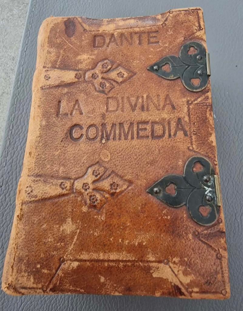 Livre ancien de Dante Alighieri (vers 1890), Enlèvement ou Envoi