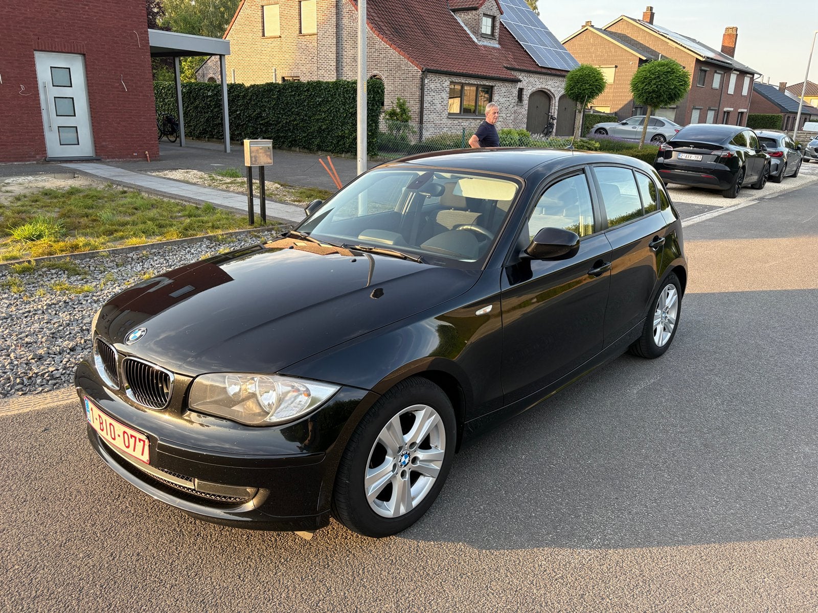 BMW 116D te koop in perfecte staat gekeurd voor verkoop, Achat, Noir, 5 portes, Particulier