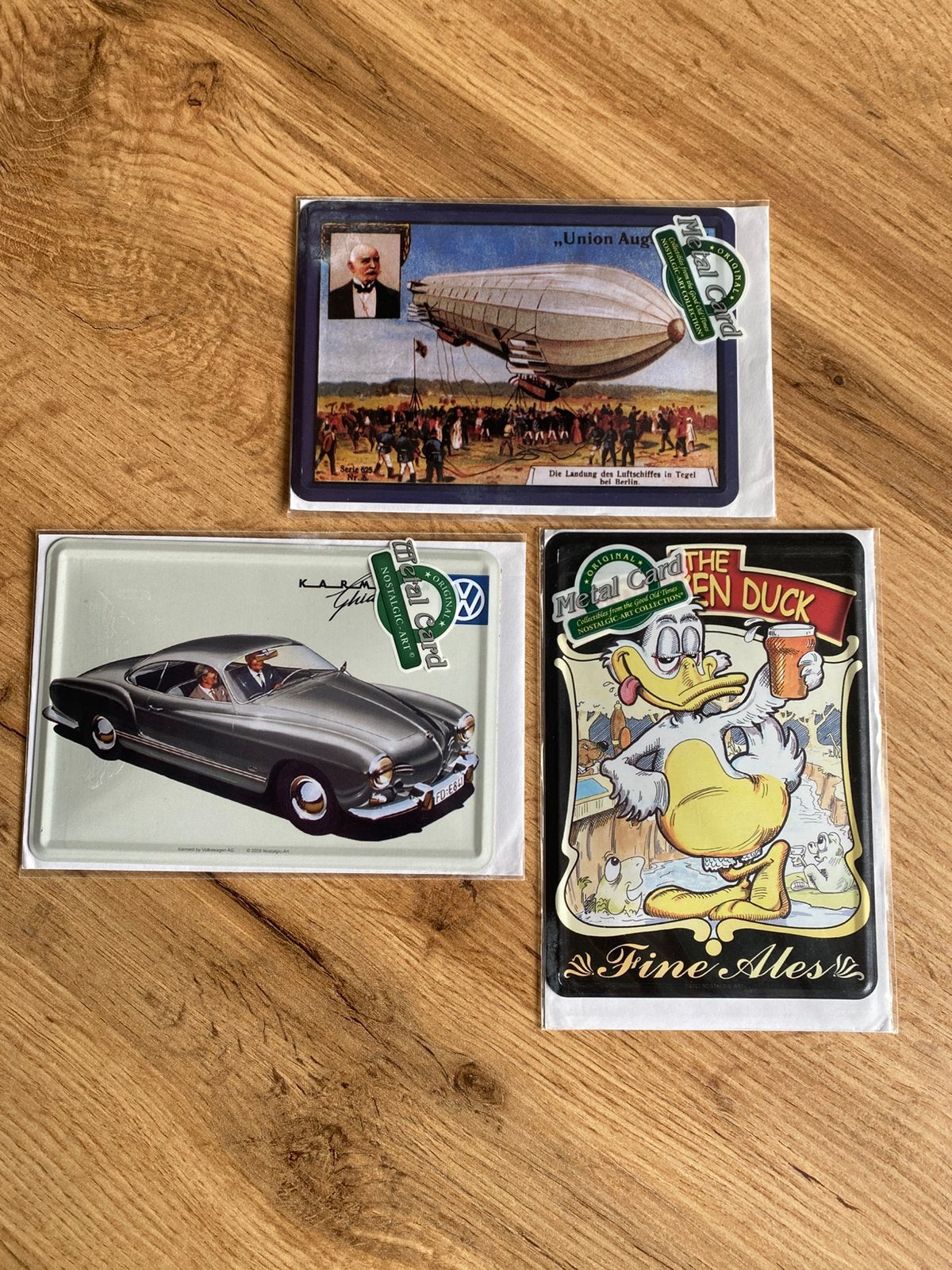 Tinnen postkaarten lot, Ophalen of Verzenden, Zo goed als nieuw