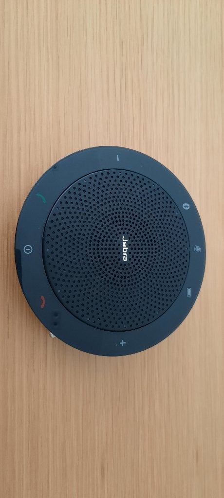 Jabra Speak 510 MS USB/Bluetooth — 7510-109, Computers en Software, Headsets, Gebruikt, Ophalen of Verzenden, Over-ear, Jabra