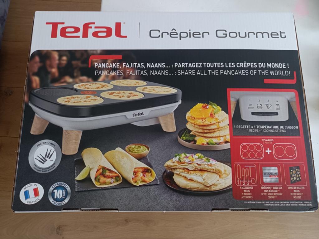 Tefal Gourmet voor pannenkoeken, Electroménager, Appareils à gourmet, Enlèvement