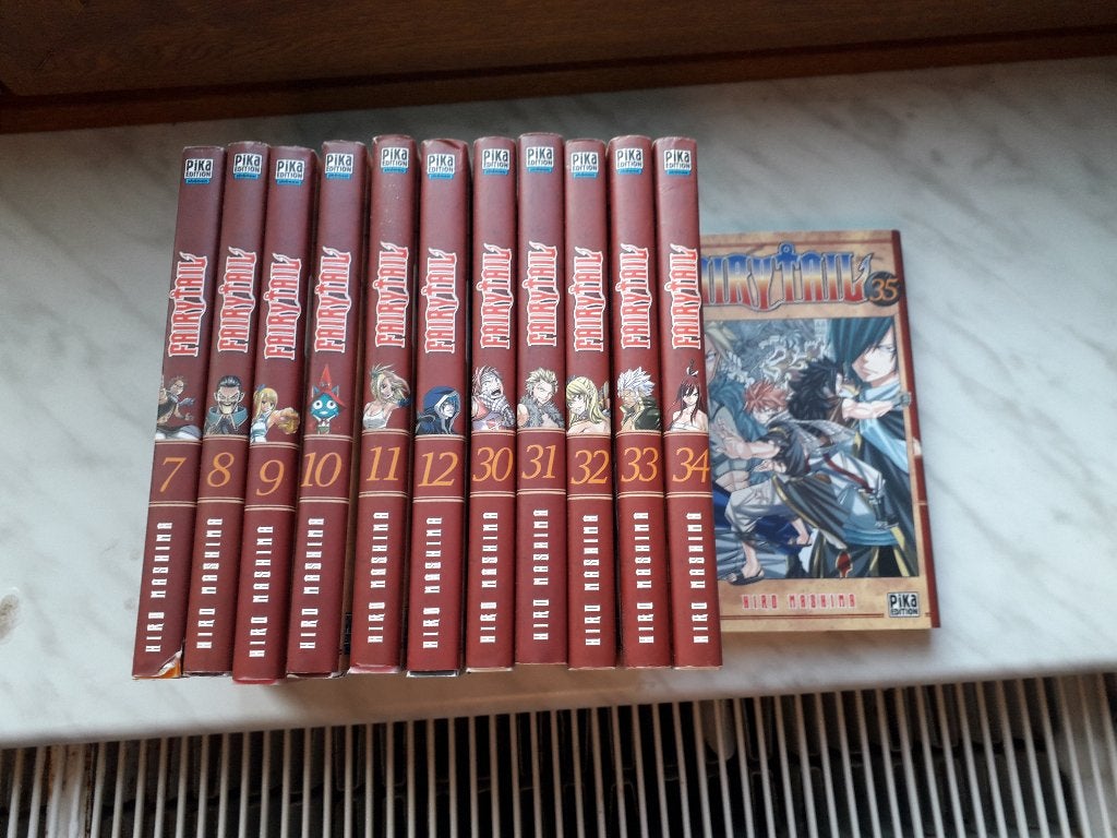 Manga Fairy Tail (Tome 7 à 12 et 30), Boeken, Ophalen, Zo goed als nieuw