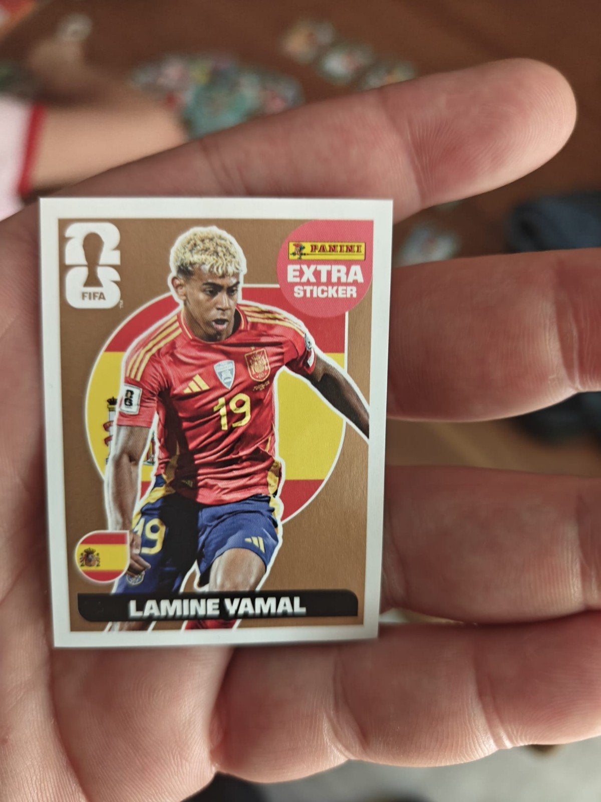 Autocollant Panini lamine Yamal gold, Hobby & Loisirs créatifs, Enlèvement ou Envoi