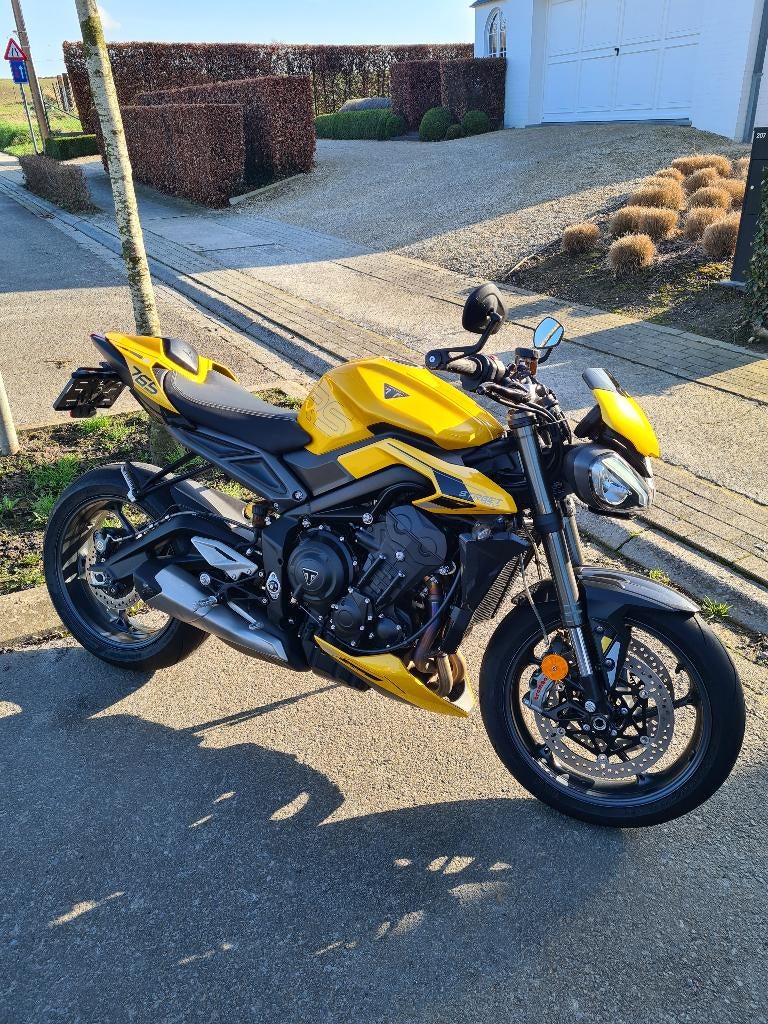 Triumph street triple 765RS, LED Verlichting, Nieuw, Motorrijbewijs A, 3 cilinders