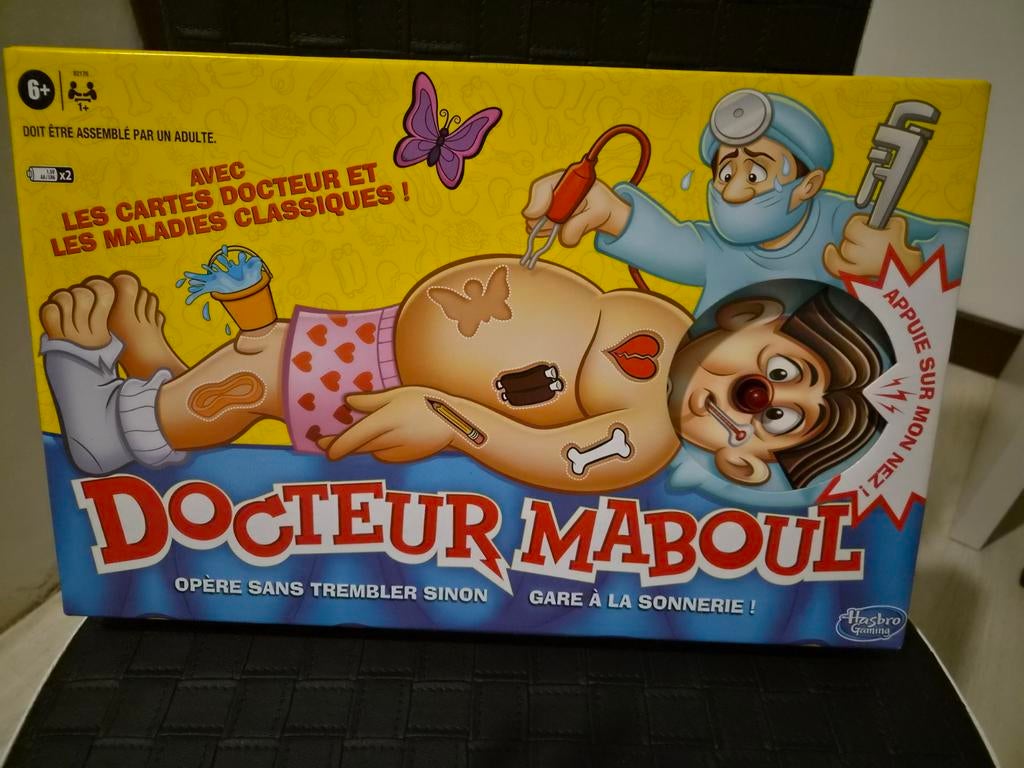 Jeux de société Docteur Maboul