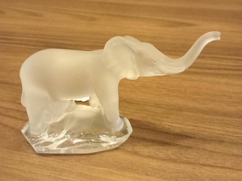 Olifant in Goebel Crystal., Ophalen of Verzenden