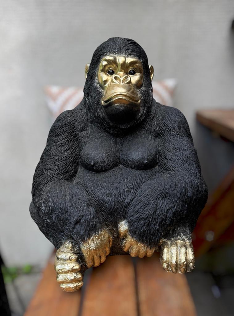 Grote gorilla beeld, Ophalen of Verzenden, Zo goed als nieuw, Dier