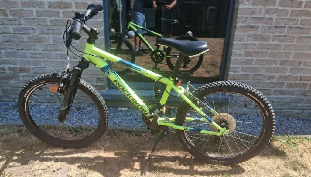 kinderfiets, Fietsen en Brommers, Ophalen, 16 tot 20 inch, Uniek, Zo goed als nieuw