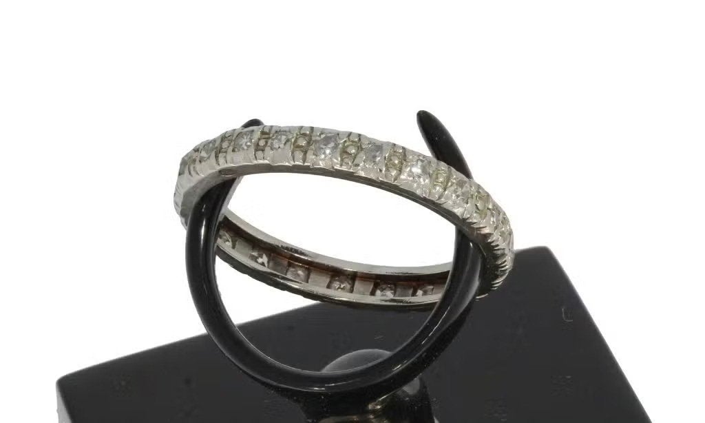 Alliance 16 diamanten 14k gouden vintage ring dames briljant, Ophalen of Verzenden, Zo goed als nieuw, Dame of Heer, Met edelsteen
