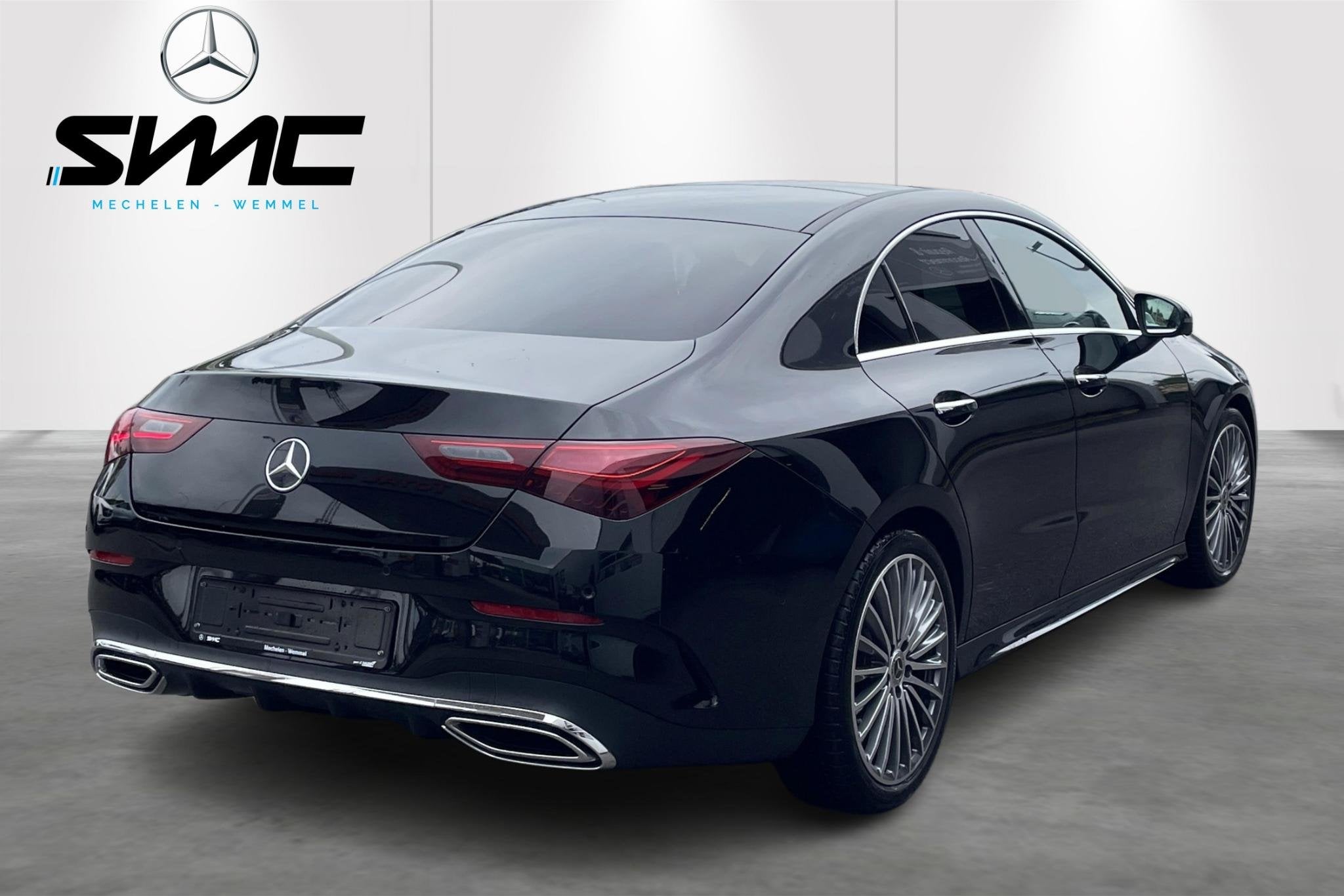 Mercedes-Benz CLA CLA 180 AMG Line Pano - 360° camera - Mem, Auto's, Gebruikt, Zwart, 4 cilinders, 136 pk