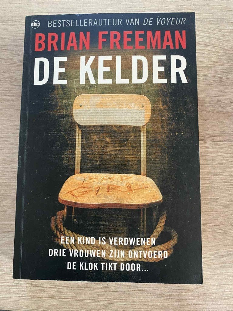 Boek - De kelder - Brian Freeman, Boeken, Ophalen of Verzenden, Zo goed als nieuw, Brian Freeman