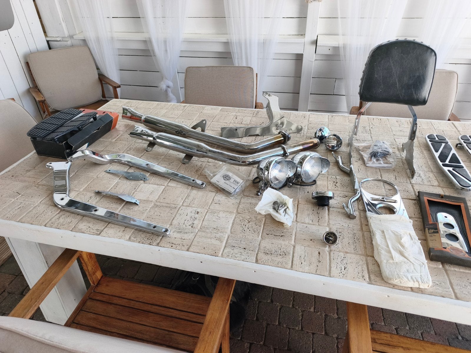 Harley Davidson, Motos, Enlèvement