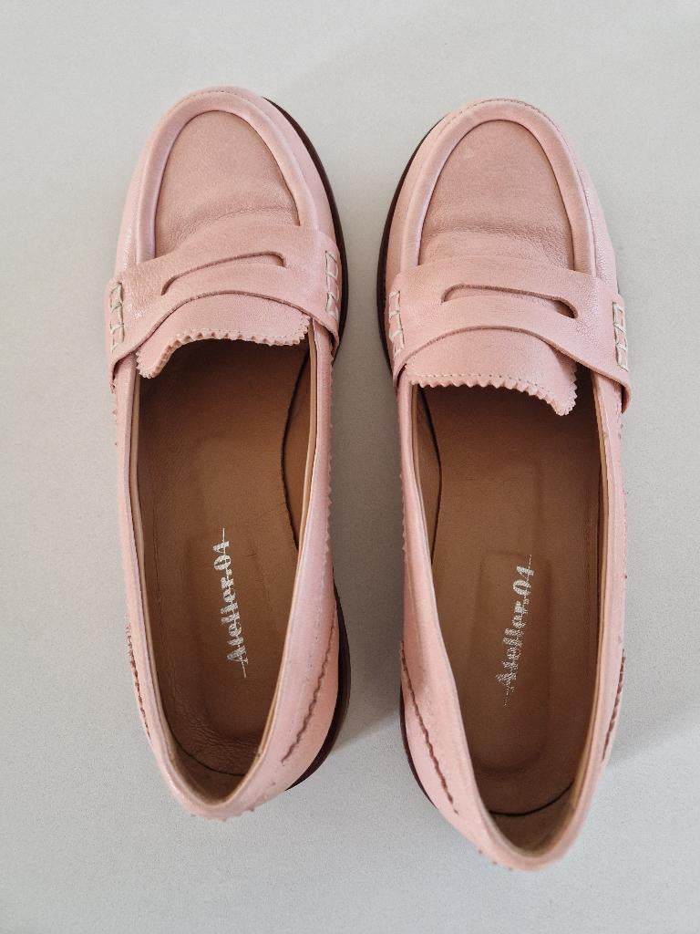 Damesmocassins RIEKER, Overige typen, Ophalen of Verzenden, Roze, Gedragen