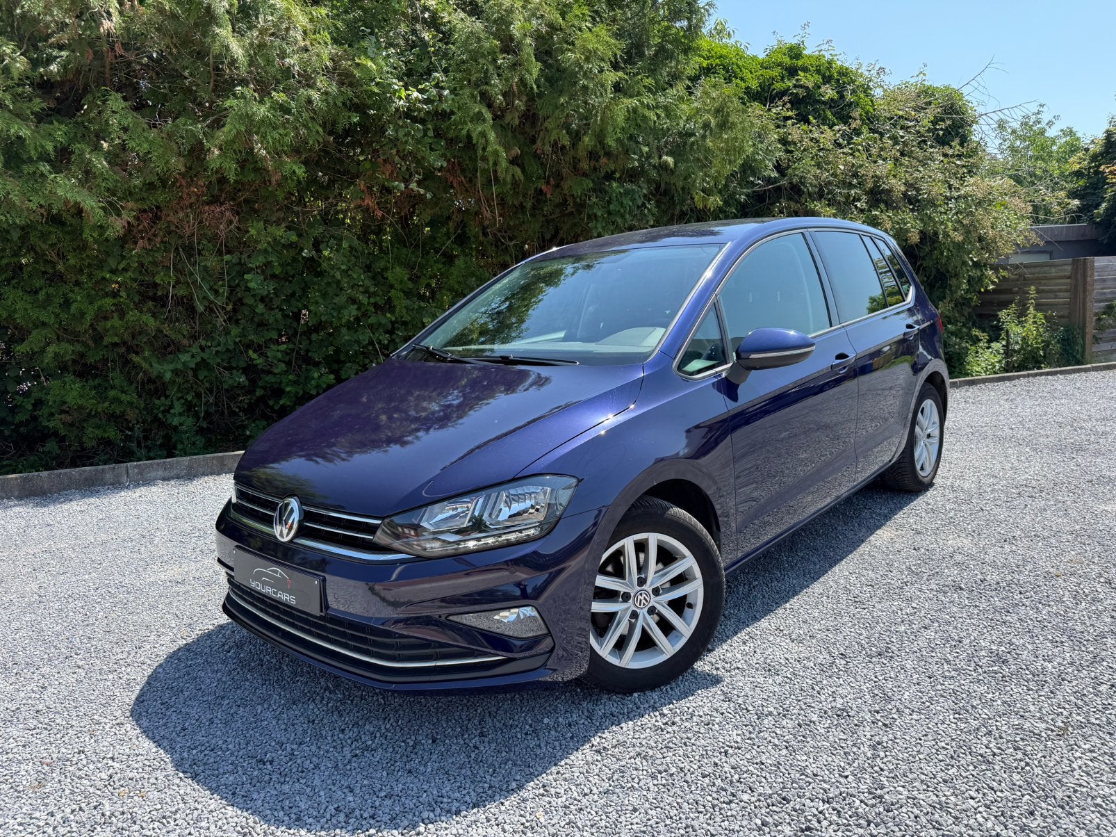 Volkswagen Golf Sportsvan 1.0 TSI Comfortline-camera* GPS, Voorwielaandrijving, Stof, Blauw, Multifunctioneel stuurwiel