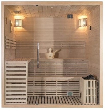 Luxe toonzaalmodel sauna  grote korting, Ophalen