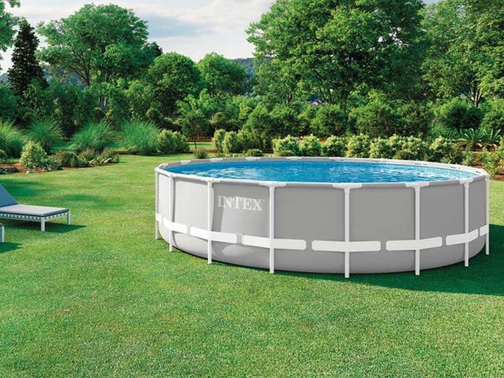 Piscine hors sol INTEX Pris Frame premium 610 x 132cm, 300 cm ou plus, Rond, Enlèvement, Utilisé