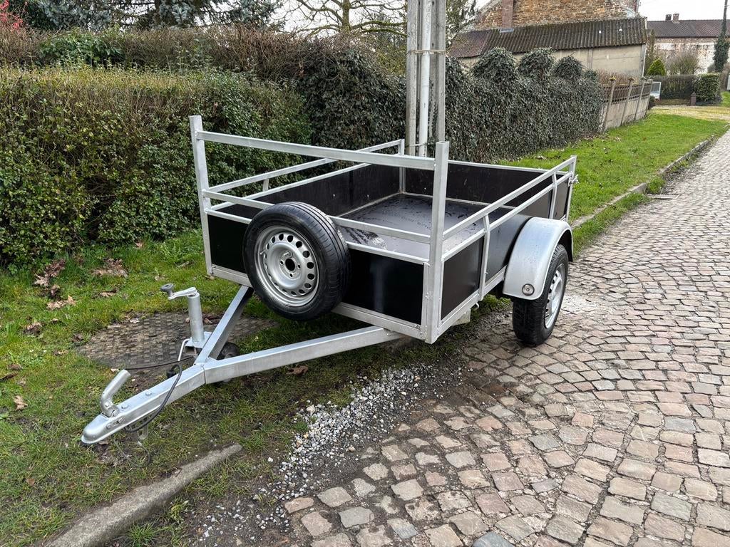 Remorque simple essieux, Ophalen, Zo goed als nieuw