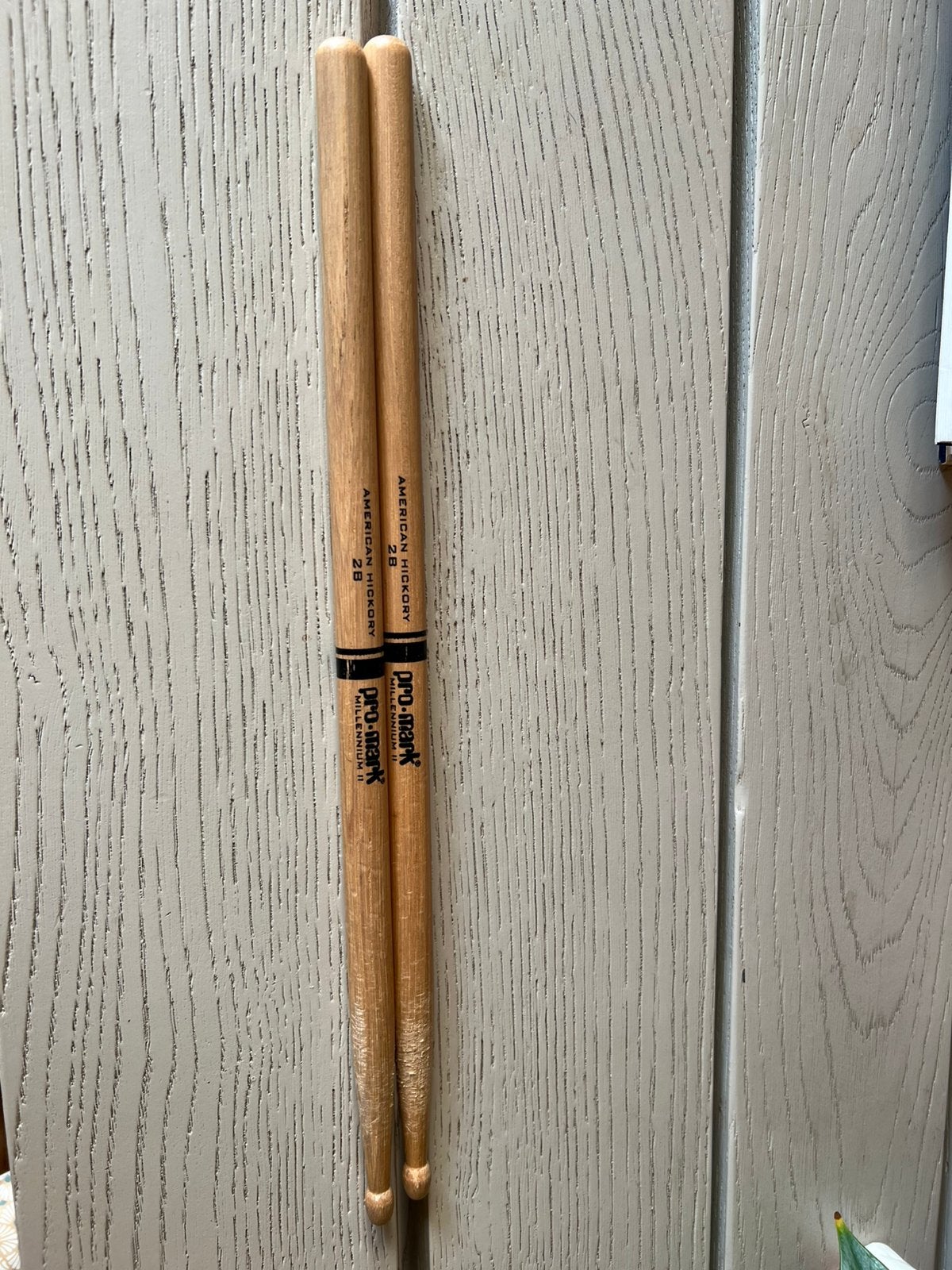 Paar drumsticks, Muziek en Instrumenten, Ophalen, Gebruikt