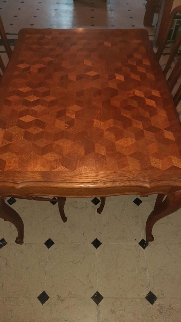 Vintage chippendale tafel, Antiek en Kunst, Ophalen