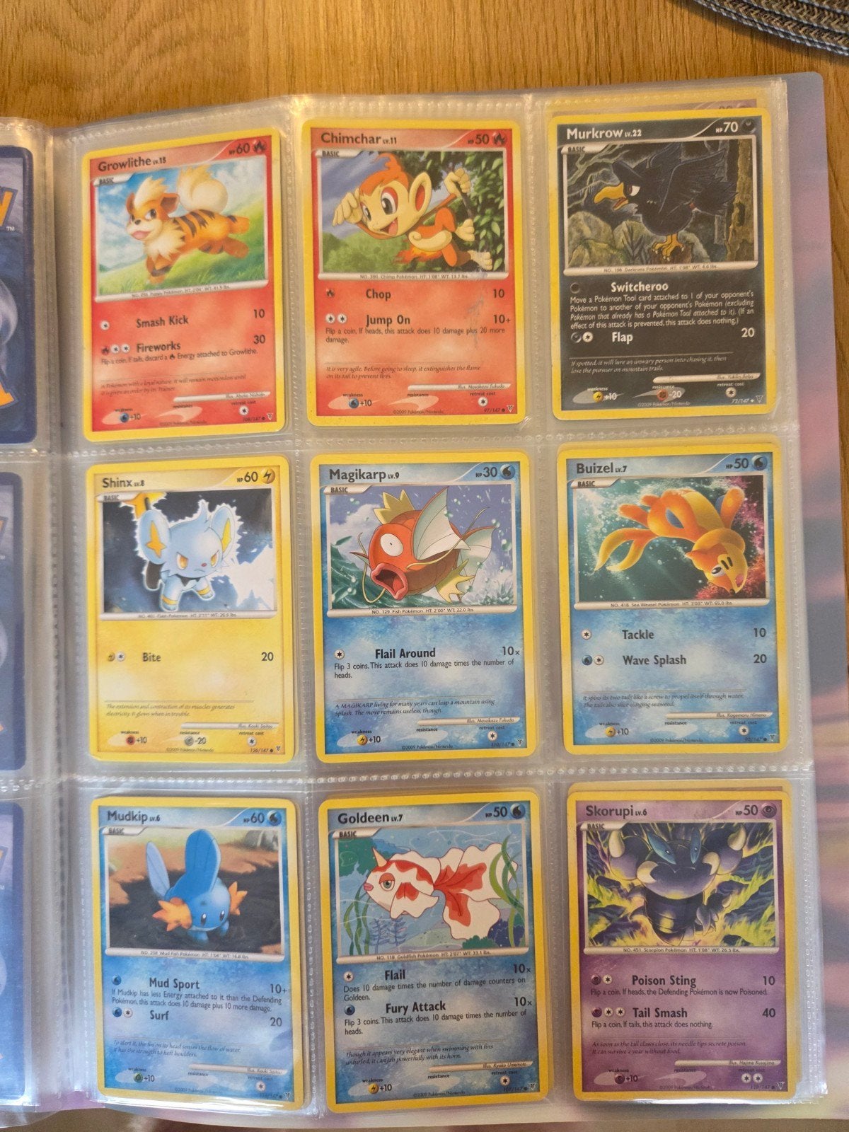 Oude / Vintage Pokémon kaarten set Supreme Victors (2009), Ophalen, Zo goed als nieuw, Meerdere kaarten