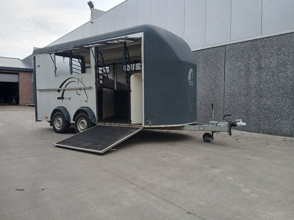 Aanhangwagen Cheval Liberte 3/4 paard/pony, Enlèvement, Utilisé, Aluminium, Remorque 3 chevaux