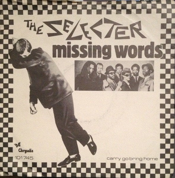 7" The Selecter – Missing Words, Gebruikt, 7 inch, Ophalen of Verzenden, Pop