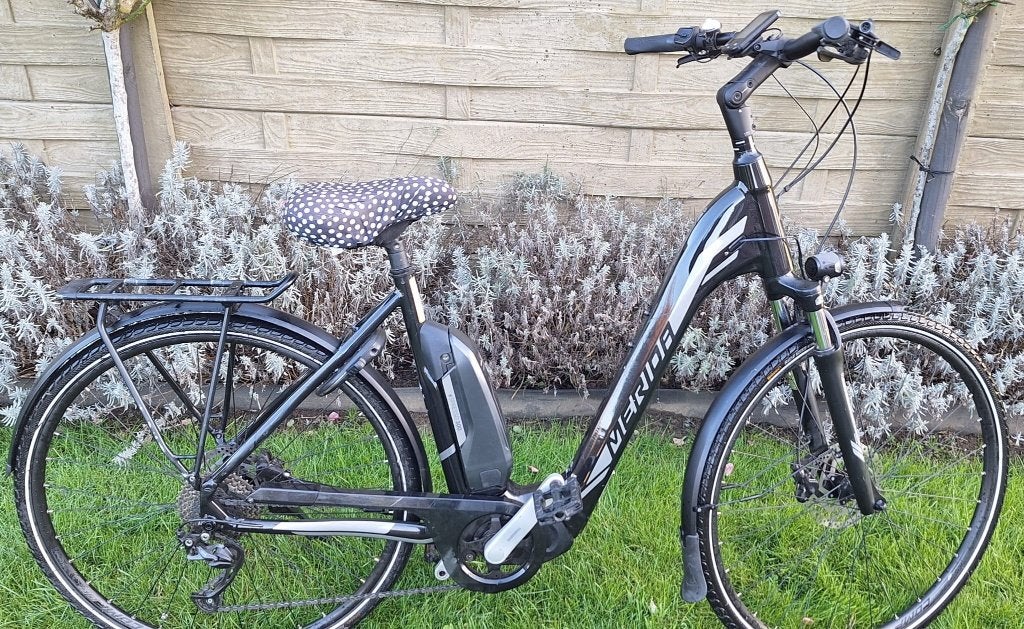 electrische dames fiets Merida Espresso city 300se, Enlèvement, Vitesses