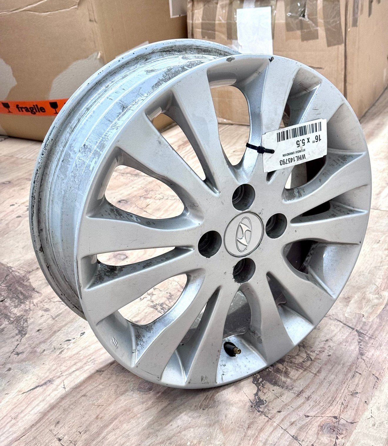 Jante en aluminium HYUNDAI I20 I 16 pouces x 5.5J oem, Autos : Divers, Tuning & Styling, Enlèvement ou Envoi