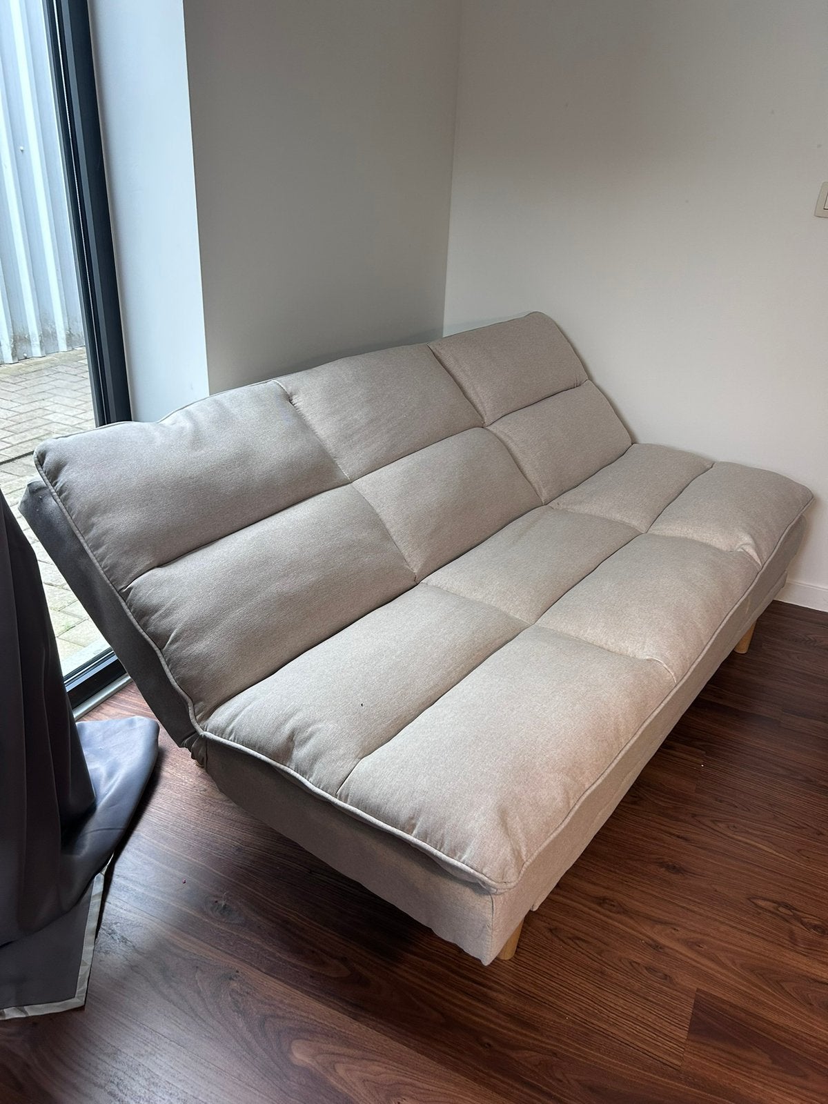 Sofa beige sklum, Maison & Meubles, Canapés | Sofas & Chaises Longues, Enlèvement, Comme neuf, Deux personnes