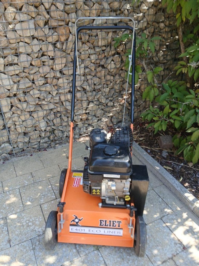 verticuteerder, Ophalen, Gebruikt, Benzine, Eliet