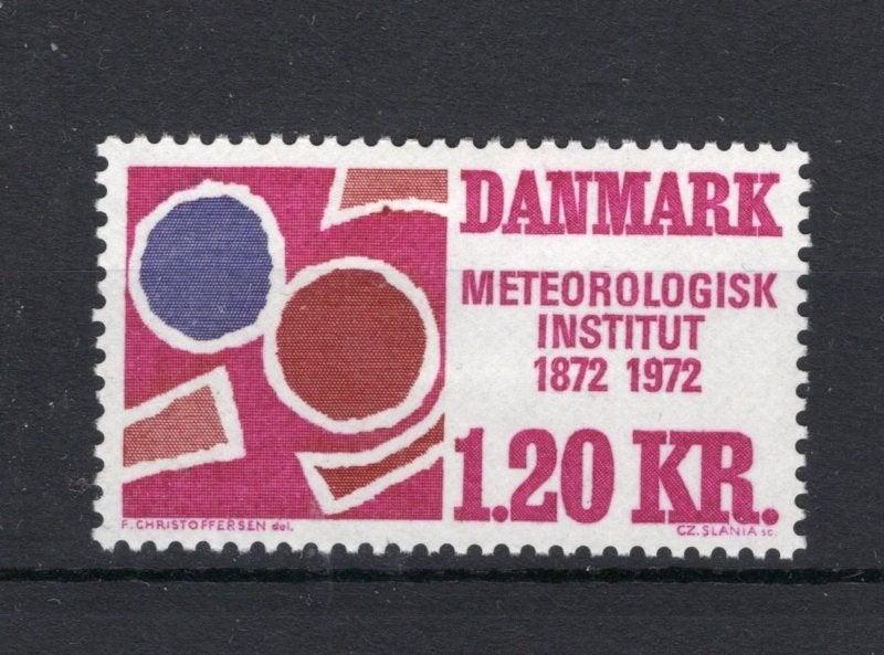 DANEMARK Yt. 531 MH 1972, Envoi, Danemark, Non oblitéré