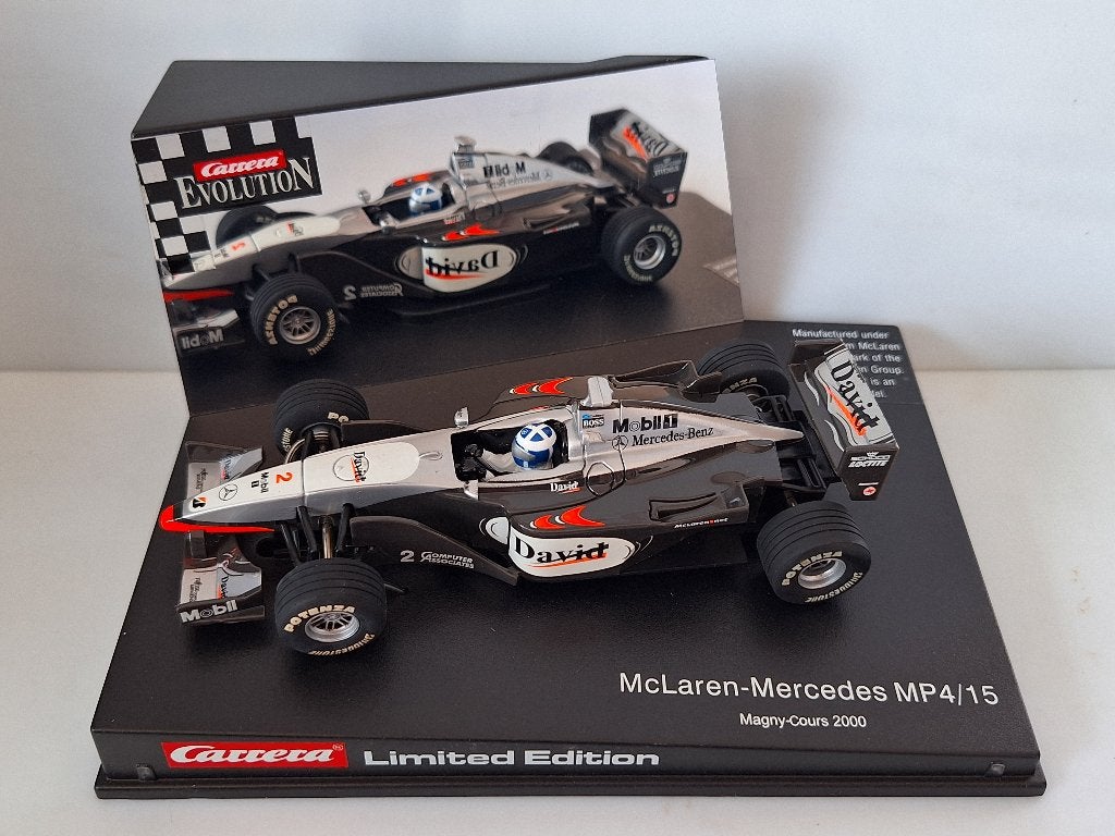 Carrera Evolution Mc-Laren D.Coulthard Limited ( LAATSTE ), Racebaan, Carrera, Nieuw, Ophalen of Verzenden