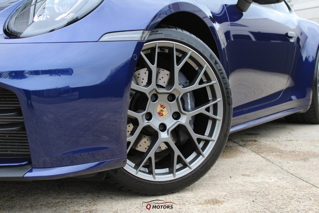 Porsche 992 911 Carrera/PANO/LED/KEYLESS/360/SPORTD/BOSE/, Auto's, Automaat, Achterwielaandrijving, Blauw, Leder